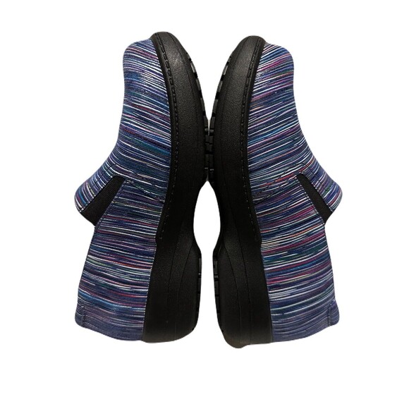 Abeo Womens Size 7.5 Bessie Multicolor Leather Comfort Clog Orthotic Friendly - Picture 5 of 8